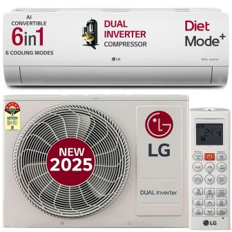  LG 1.5 ton 5 star dual inverter Split AC - US-Q19YNZE
